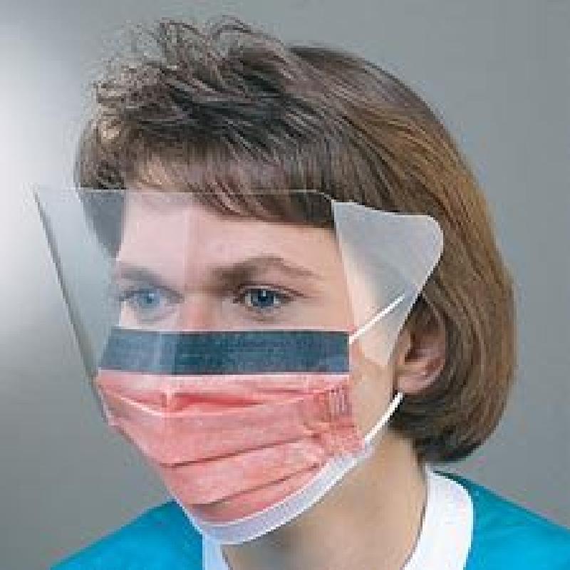 Masque avec visière jetable anti-virus  - Ref 3426727