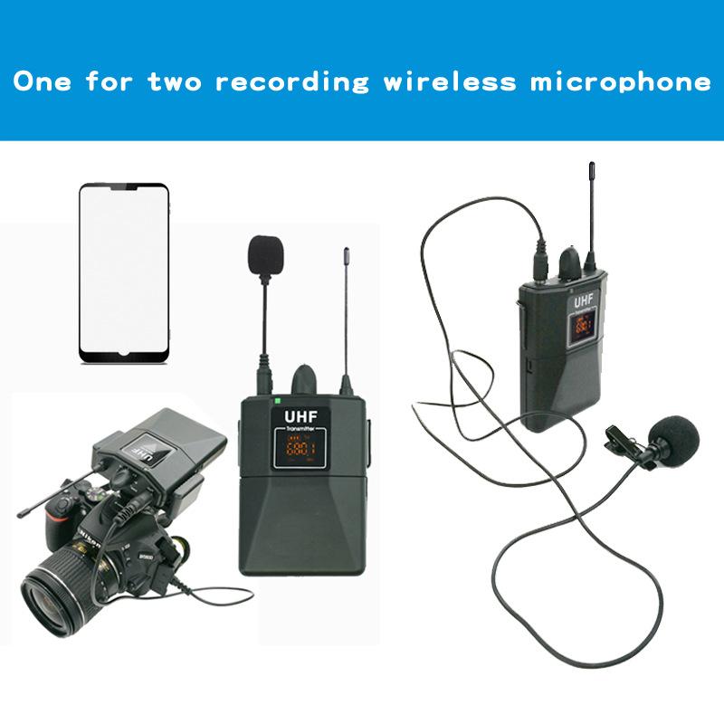 Microphone récepteur avec 2 émetteurs - Ref 3426639