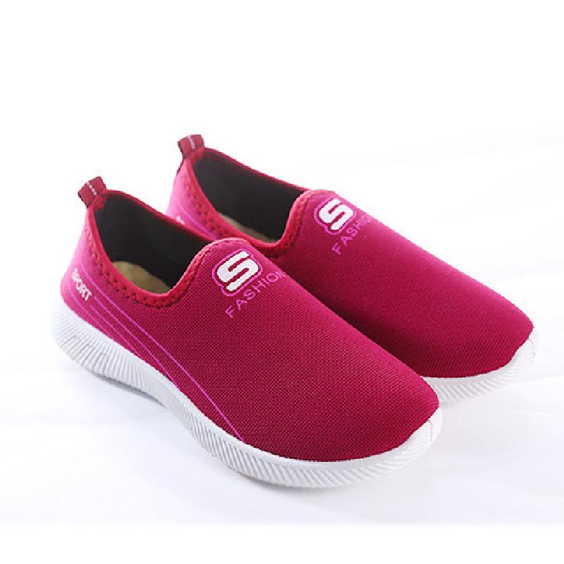 Mocassins femme en coton - Ref 3440322