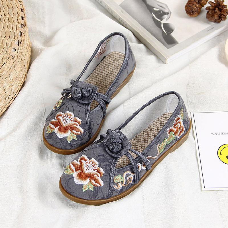 Mocassins femme en Tissu jacquard - Ref 3440401