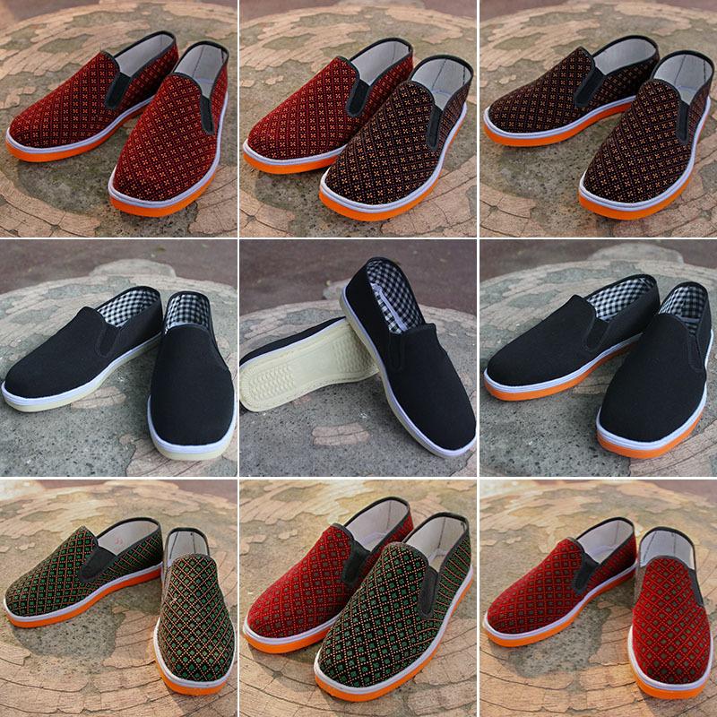 Mocassins femme en coton - Ref 3440417