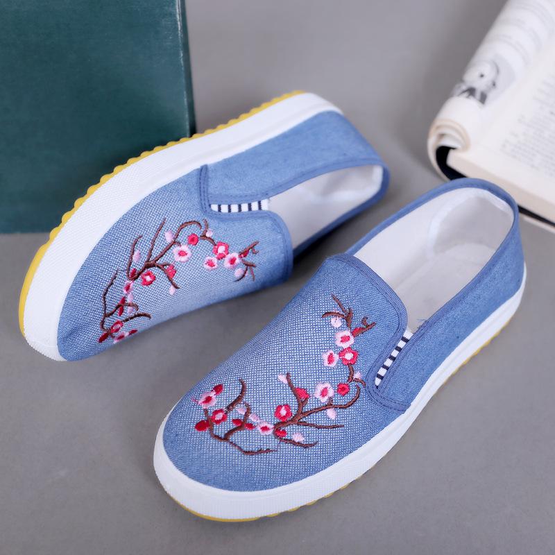 Mocassins femme en Toile - Ref 3440420