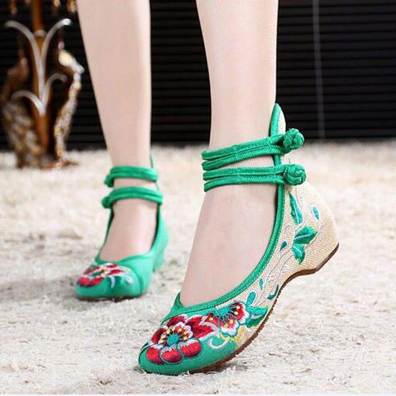 Mocassins femme en Toile - Ref 3440459