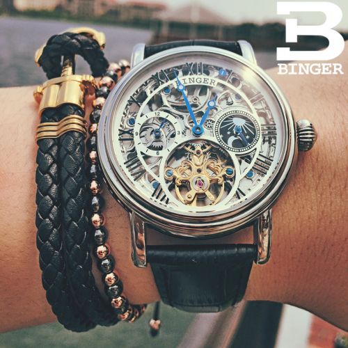 Montre pour homme BINGER - Ref 3271628