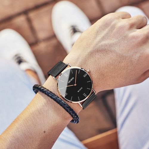 Montre bracelet pour homme ABORNI - Ref 3271000