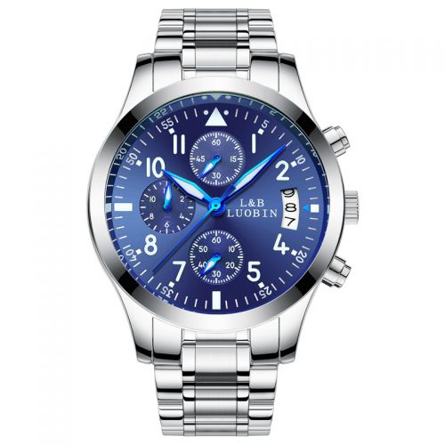 Montre bracelet pour homme LUOBIN - Ref 3273617