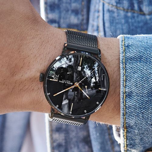 Montre bracelet pour homme SOLLEN - Ref 3273968