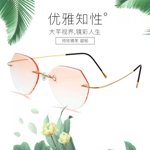 Montures de lunettes en Titane pur - Ref 3138806