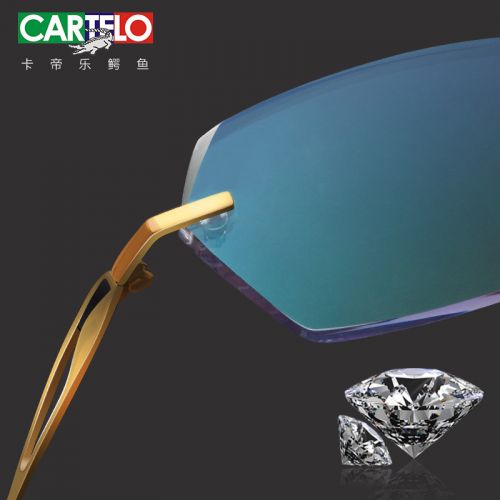 Montures de lunettes CARTELO en Titane pur - Ref 3139959