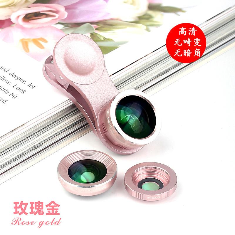 Objectif pour smartphone en Lentille optique verre cadre alliage Aluminium - Ref 3374457