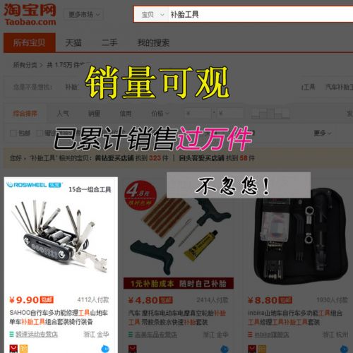 Outils pour vélo SAHOO - Ref 2284057