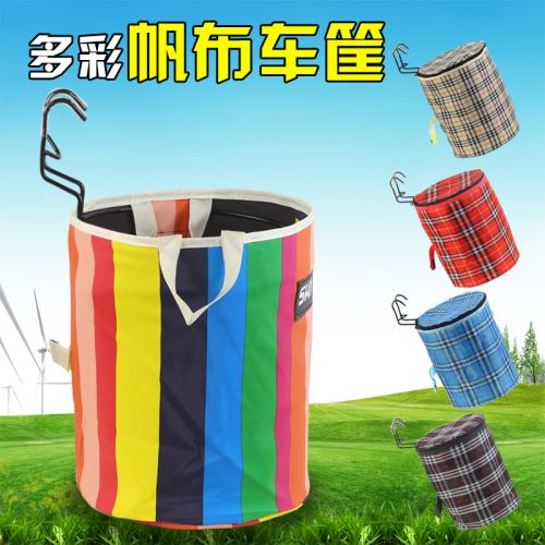 Panier pour vélo DUUTI en toile - Ref 2255718