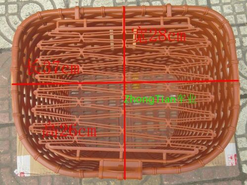 Panier pour vélo en plastique - Ref 2255748