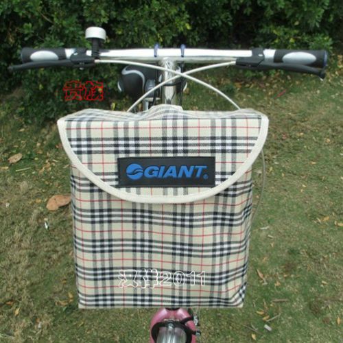 Panier pour vélo GIANT en toile - Ref 2255864