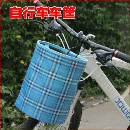 Panier pour vélo ONLINELOVE en toile - Ref 2255972