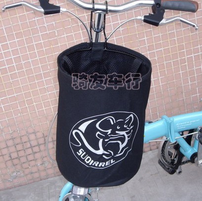 Panier pour vélo en toile - Ref 2256257