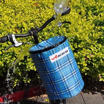 Panier pour vélo ACACIA en toile - Ref 2256338