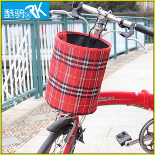 Panier pour vélo en toile - Ref 2256543