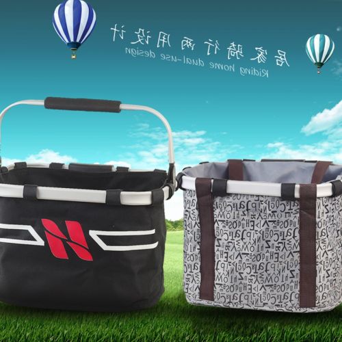 Panier pour vélo en toile - Ref 2256633