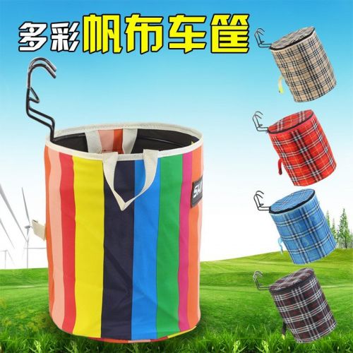 Panier pour vélo DUUTI en toile - Ref 2256689