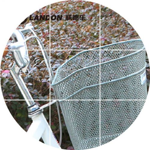 Panier pour vélo LANDON en métal - Ref 2256721