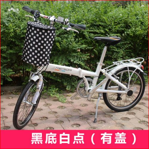 Panier pour vélo en toile - Ref 2256860