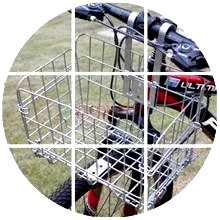 Panier pour vélo en métal - Ref 2256915