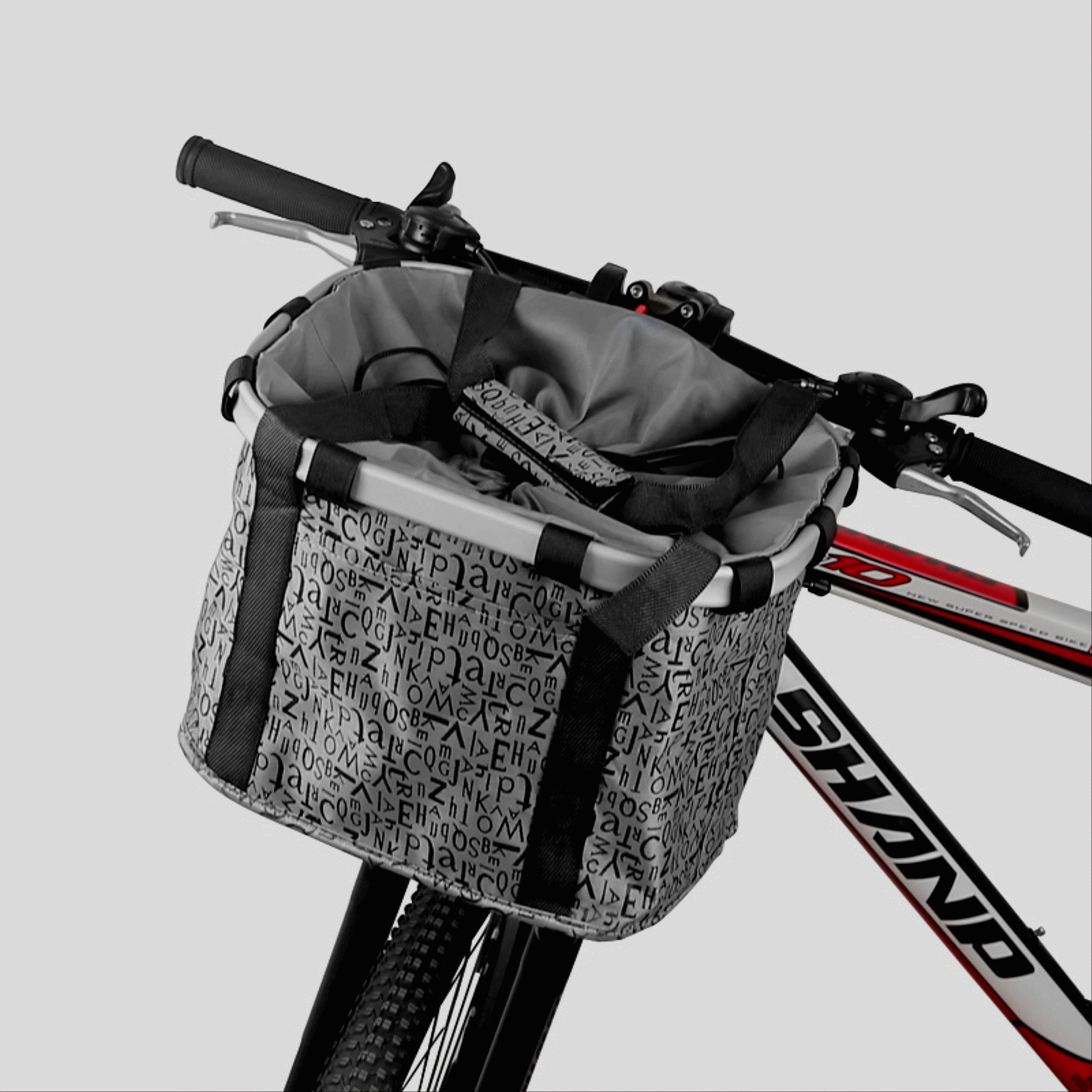 Panier pour vélo en toile - Ref 2257099