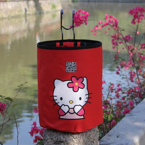 Panier pour vélo CBLIFE en toile - Ref 2257217