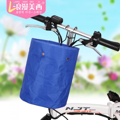 Panier pour vélo en toile - Ref 2257229