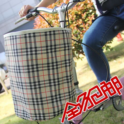 Panier pour vélo JIEYIDA en toile - Ref 2257233