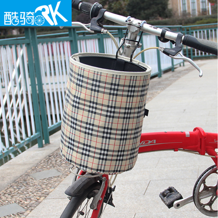 Panier pour vélo en toile - Ref 2257327