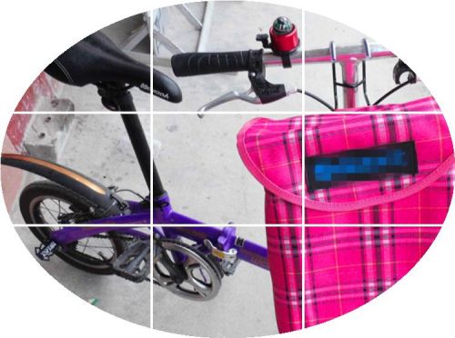 Panier pour vélo en toile - Ref 2257359