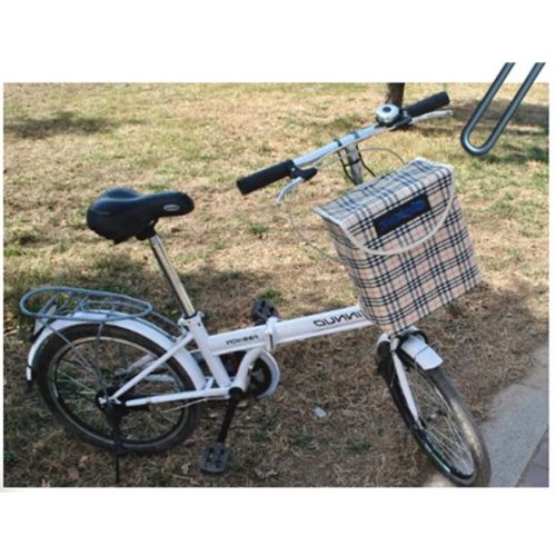 Panier pour vélo ME TOO en toile - Ref 2257365