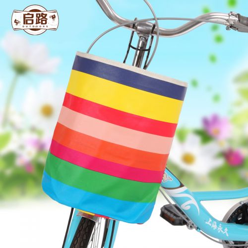 Panier pour vélo en toile - Ref 2257442