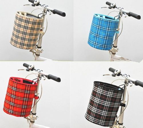 Panier pour vélo WEIJIA en toile - Ref 2257596