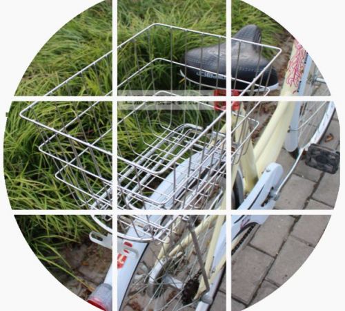 Panier pour vélo en métal - Ref 2257756