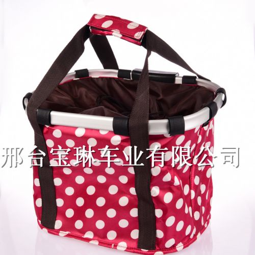 Panier pour vélo en toile - Ref 2257818