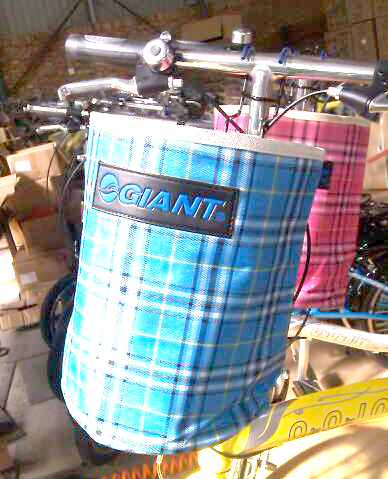 Panier pour vélo en toile - Ref 2257879