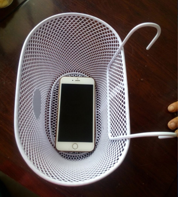 Panier pour vélo en métal - Ref 2257907