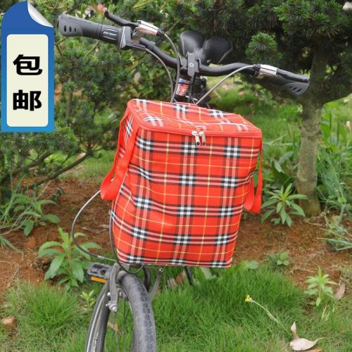 Panier pour vélo en toile - Ref 2257993