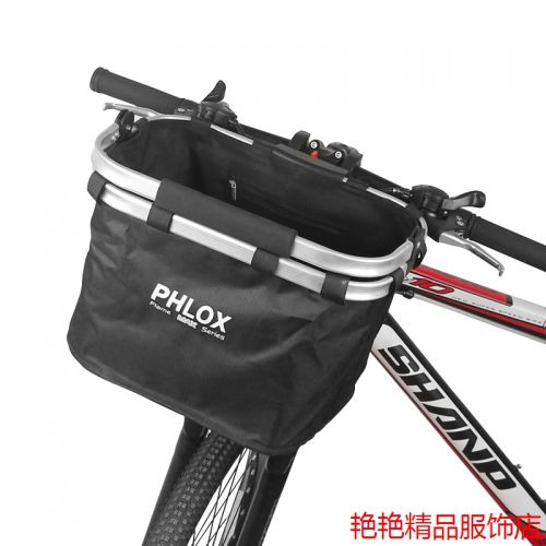 Panier pour vélo en toile - Ref 2258093