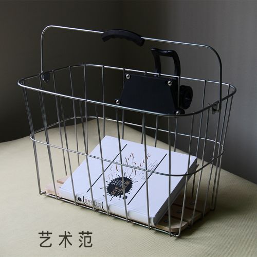 Panier pour vélo BRAVE-MAN en métal - Ref 2258203