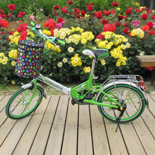 Panier pour vélo MINKE en toile - Ref 2258244
