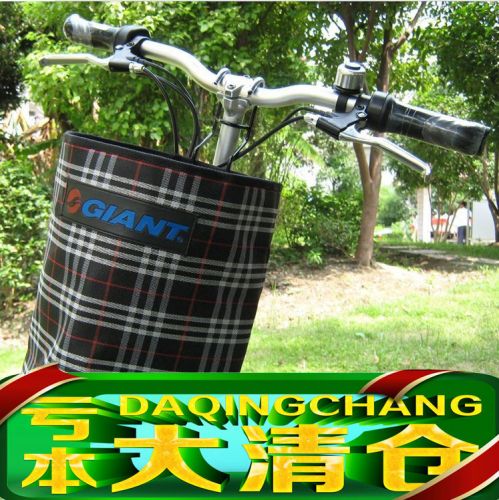 Panier pour vélo DAHON en toile - Ref 2258310