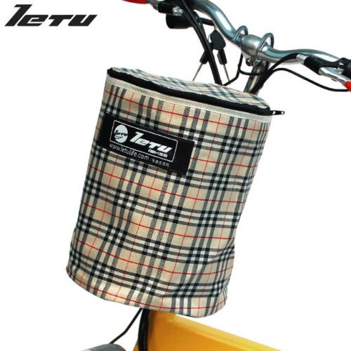 Panier pour vélo en toile - Ref 2258350