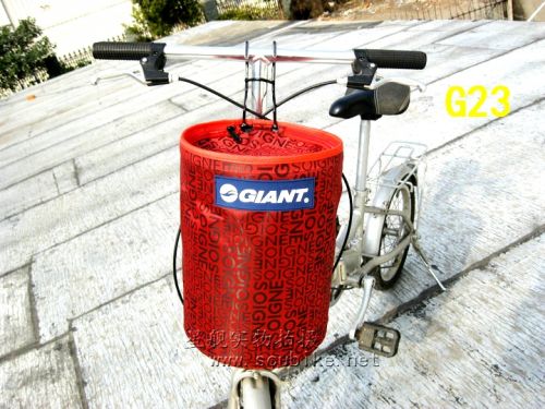 Panier pour vélo en toile - Ref 2258376