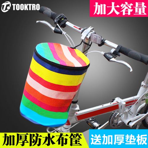 Panier pour vélo en toile - Ref 2258415