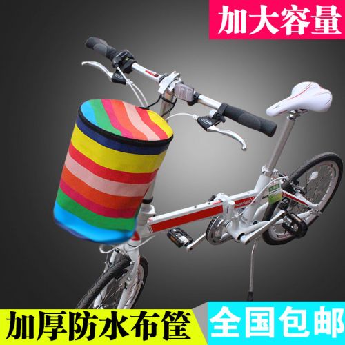 Panier pour vélo en toile - Ref 2258460