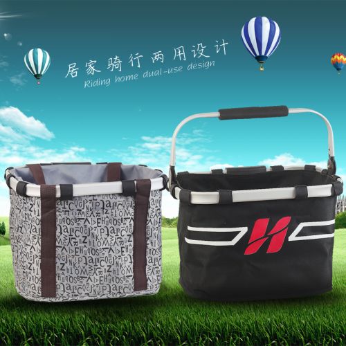 Panier pour vélo en toile - Ref 2258545